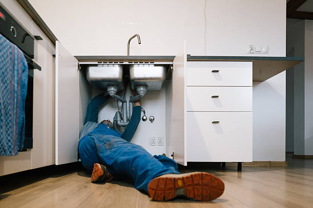 Professional Drain Cleaning technician working in Garards Fort, PA
